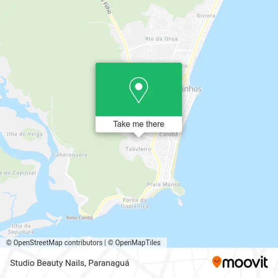 Studio Beauty Nails map