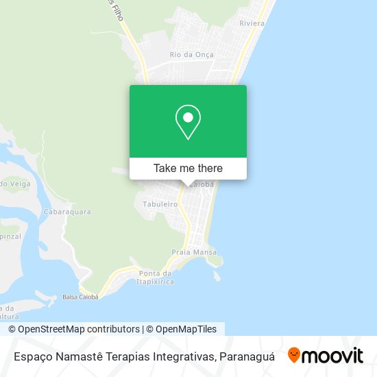 Espaço Namastê Terapias Integrativas map