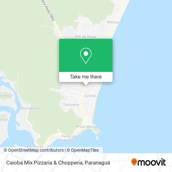 Caiobá Mix Pizzaria & Chopperia map