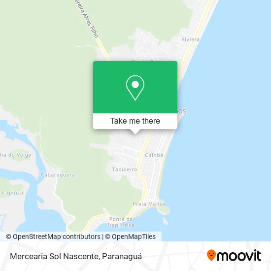 Mercearia Sol Nascente map