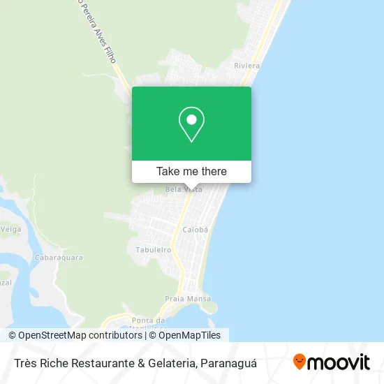 Très Riche Restaurante & Gelateria map