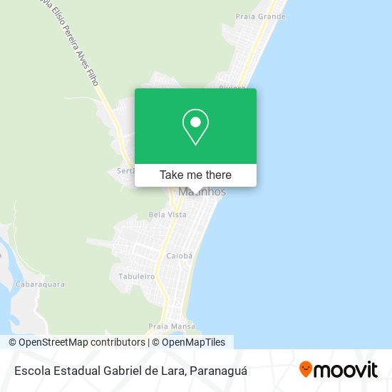 Escola Estadual Gabriel de Lara map