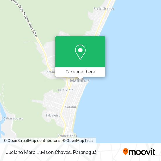 Juciane Mara Luvison Chaves map