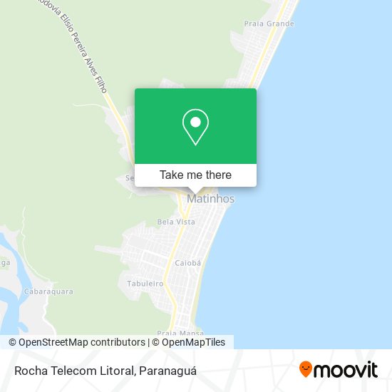 Rocha Telecom Litoral map