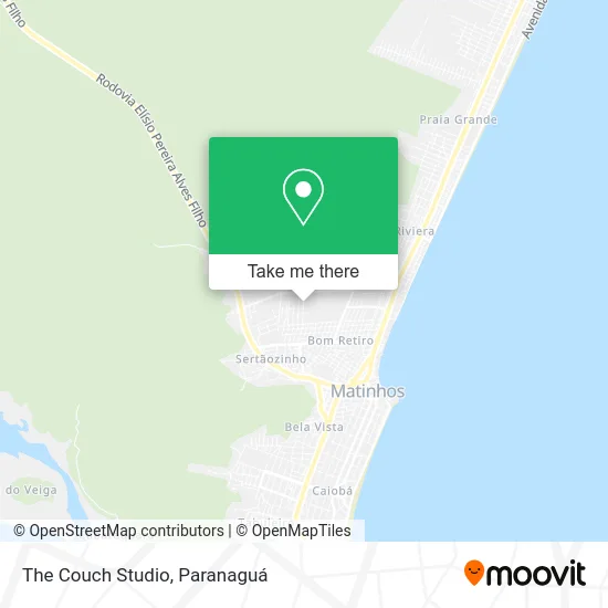 The Couch Studio map