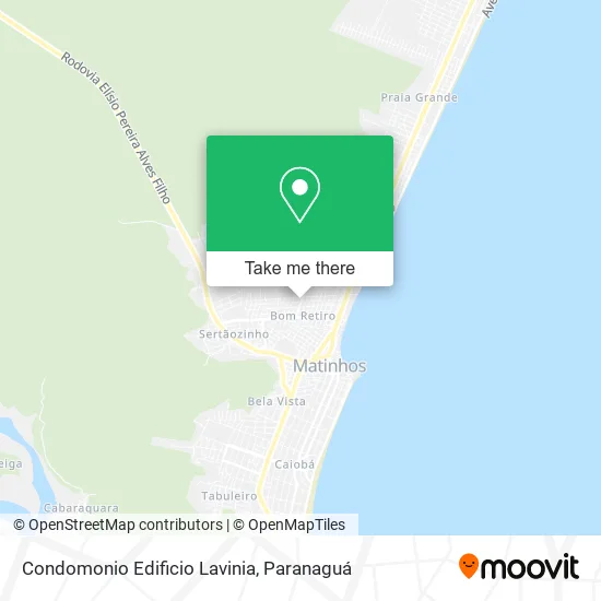 Condomonio Edificio Lavinia map