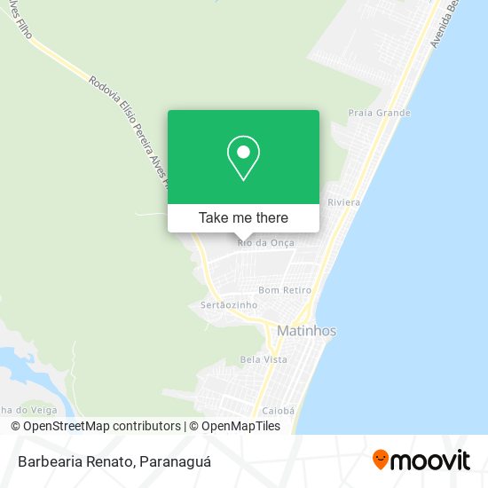Barbearia Renato map