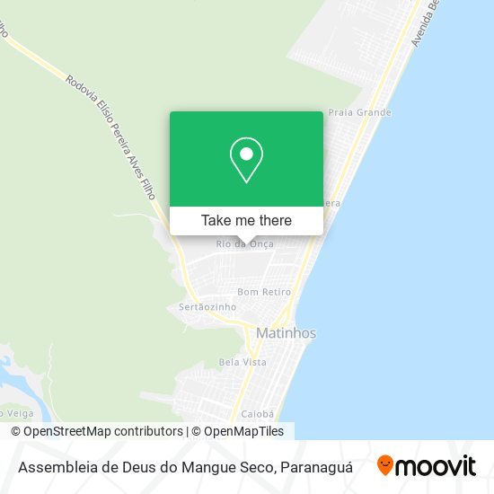 Assembleia de Deus do Mangue Seco map