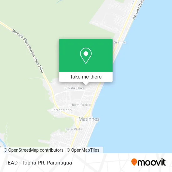 IEAD - Tapira PR map