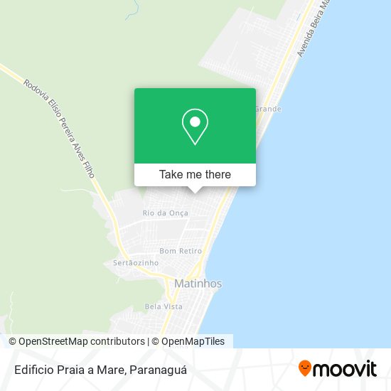 Edificio Praia a Mare map