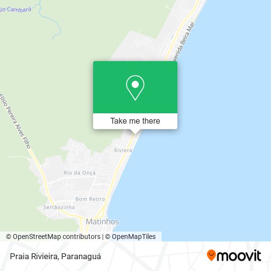 Praia Rivieira map