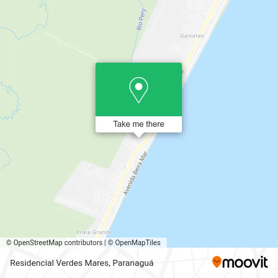 Residencial Verdes Mares map