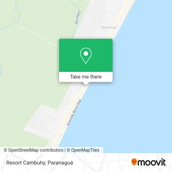 Resort Cambuhy map