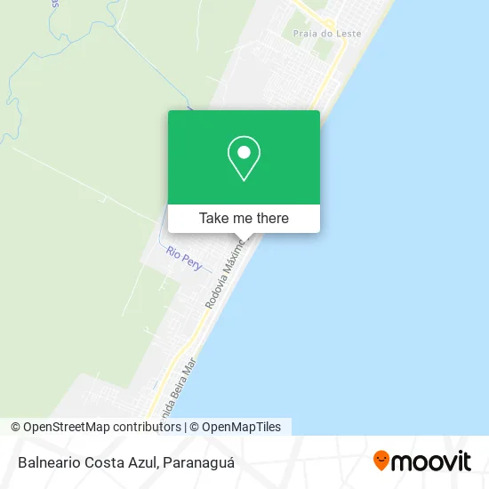 Balneario Costa Azul map