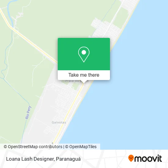 Loana Lash Designer map