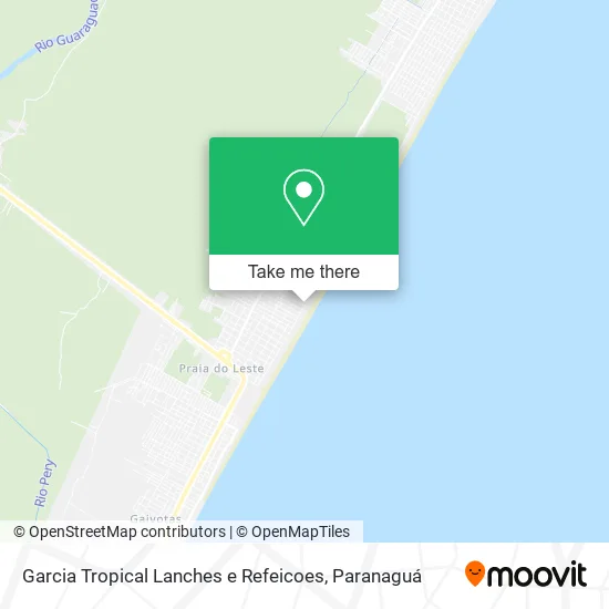 Garcia Tropical Lanches e Refeicoes map