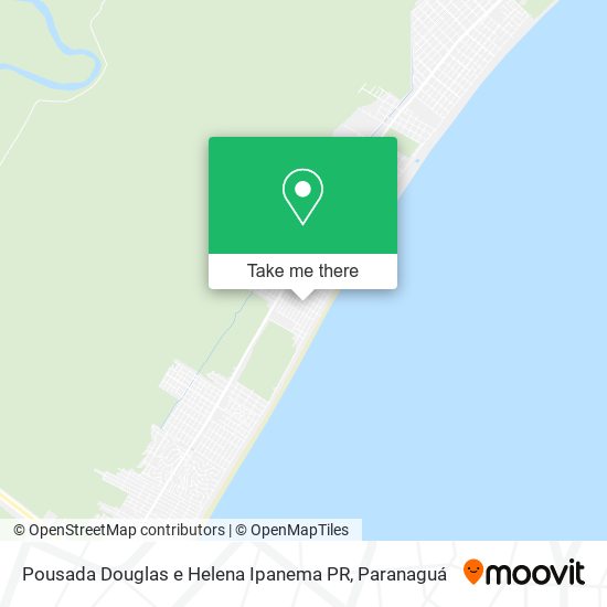 Pousada Douglas e Helena Ipanema PR map