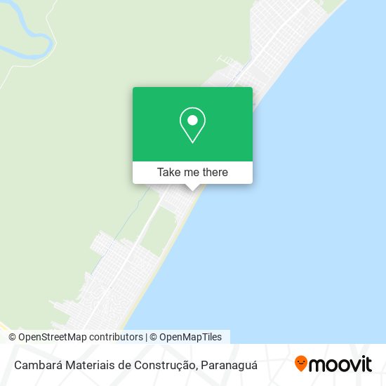 Cambará Materiais de Construção map