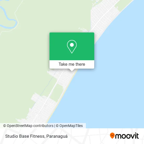 Studio Base Fitness map