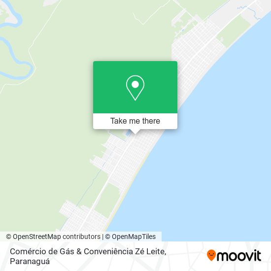 Comércio de Gás & Conveniência Zé Leite map