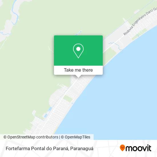 Fortefarma Pontal do Paraná map