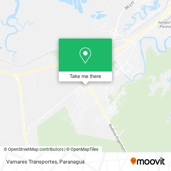 Vamares Transportes map