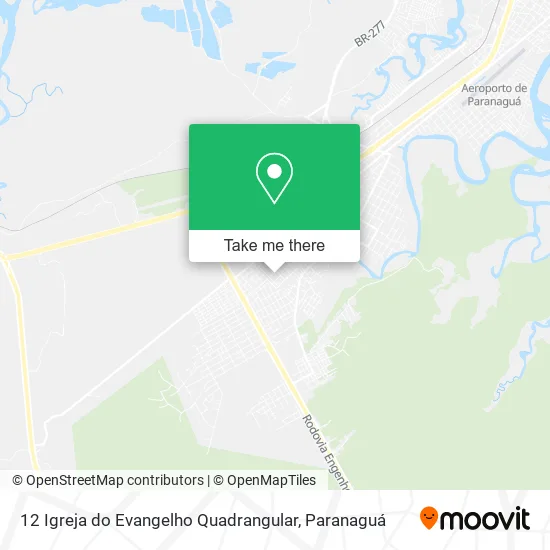 12 Igreja do Evangelho Quadrangular map