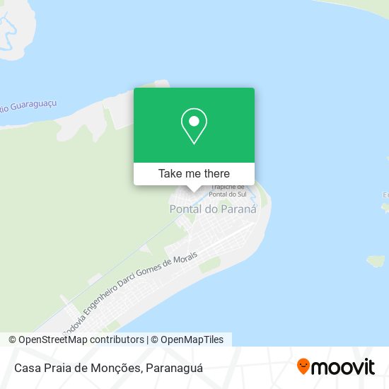 Casa Praia de Monções map