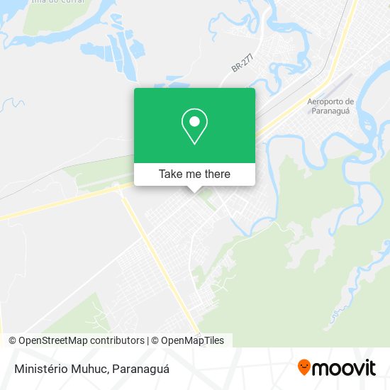 Ministério Muhuc map