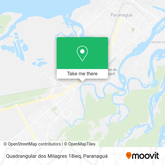 Quadrangular dos Milagres 18ieq map