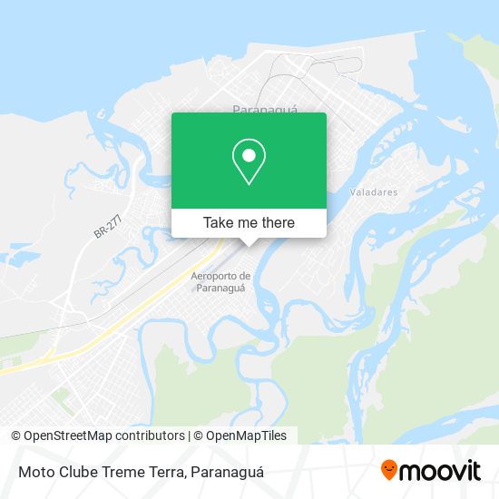 Moto Clube Treme Terra map