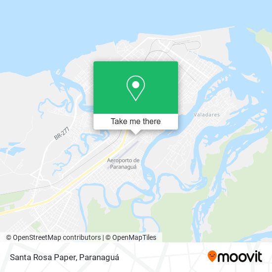 Mapa Santa Rosa Paper