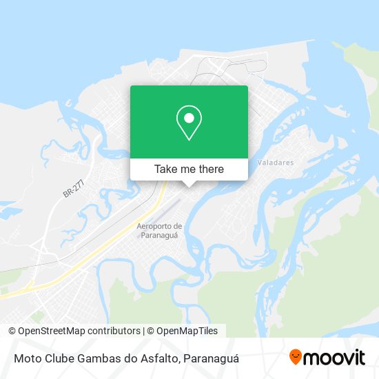 Moto Clube Gambas do Asfalto map