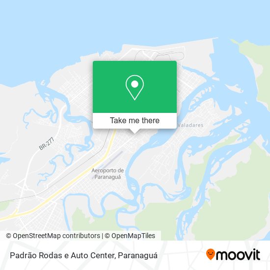 Padrão Rodas e Auto Center map