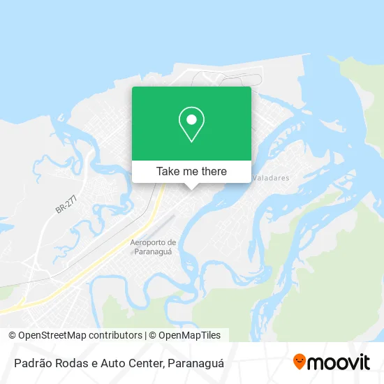 Padrão Rodas e Auto Center map