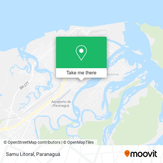 Samu Litoral map