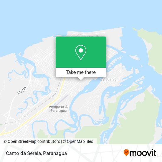 Canto da Sereia map