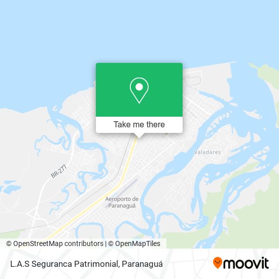L.A.S Seguranca Patrimonial map