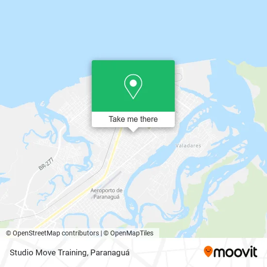 Studio Move Training map