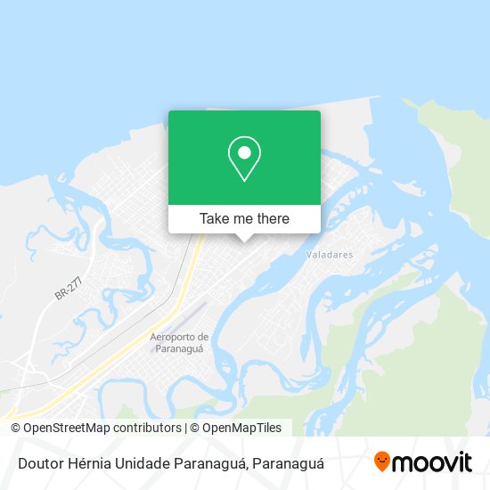 Doutor Hérnia Unidade Paranaguá map