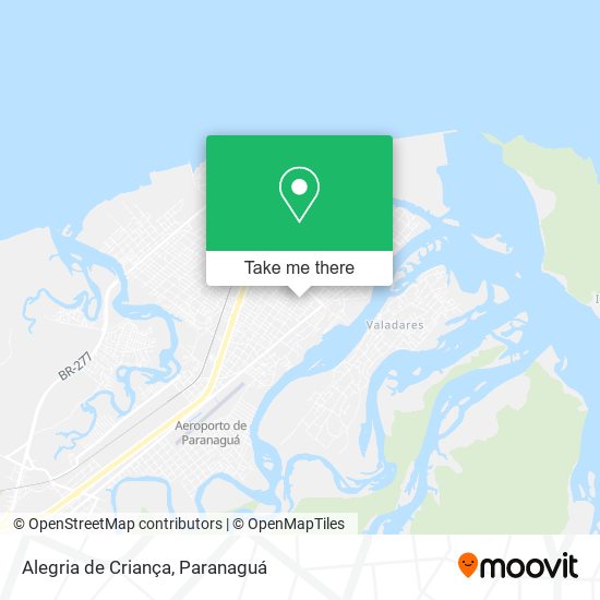 Alegria de Criança map