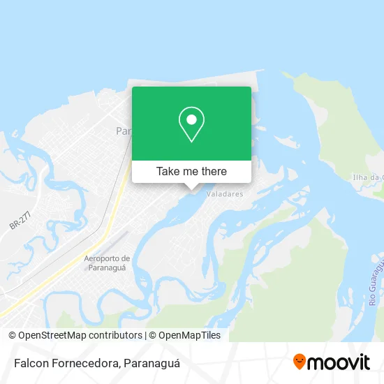 Falcon Fornecedora map