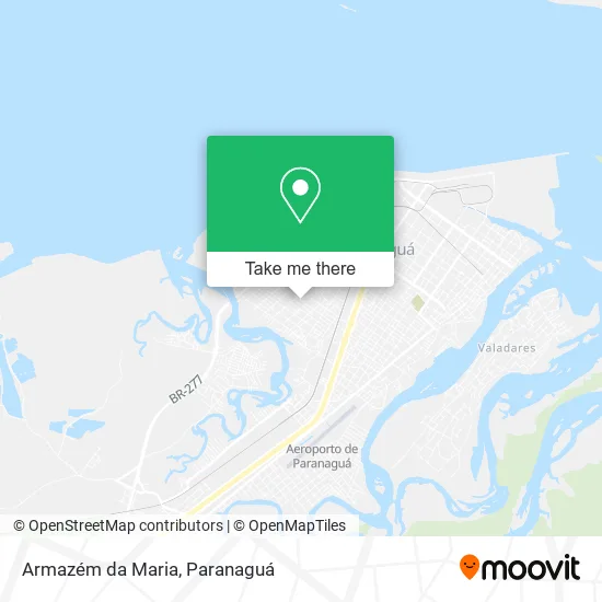 Armazém da Maria map