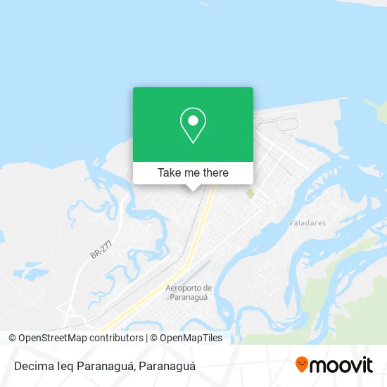 Decima Ieq Paranaguá map