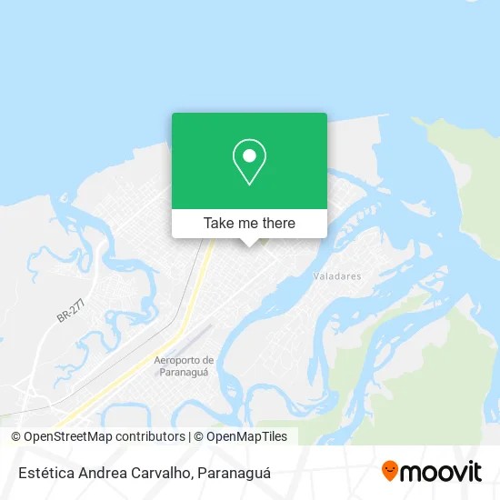 Estética Andrea Carvalho map