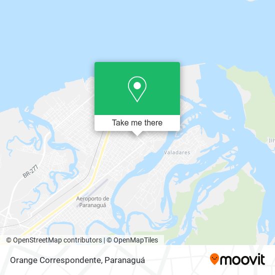 Orange Correspondente map