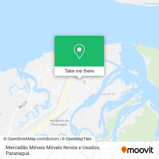Mercadão Móveis Móveis Novos e Usados map