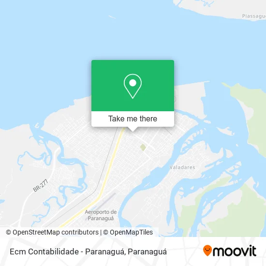 Ecm Contabilidade - Paranaguá map