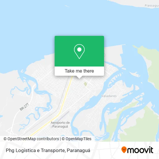 Phg Logistica e Transporte map