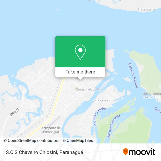S.O.S Chaveiro Chiosini map